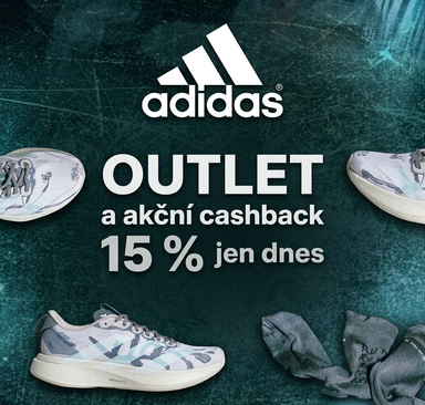 Adidas - Outlet s akčním cashbackem 15 %