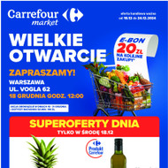 Carrefour - Wielkie otwarcie ul. Vogla