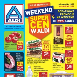 ALDI - Dodatkowe promocje na weekend