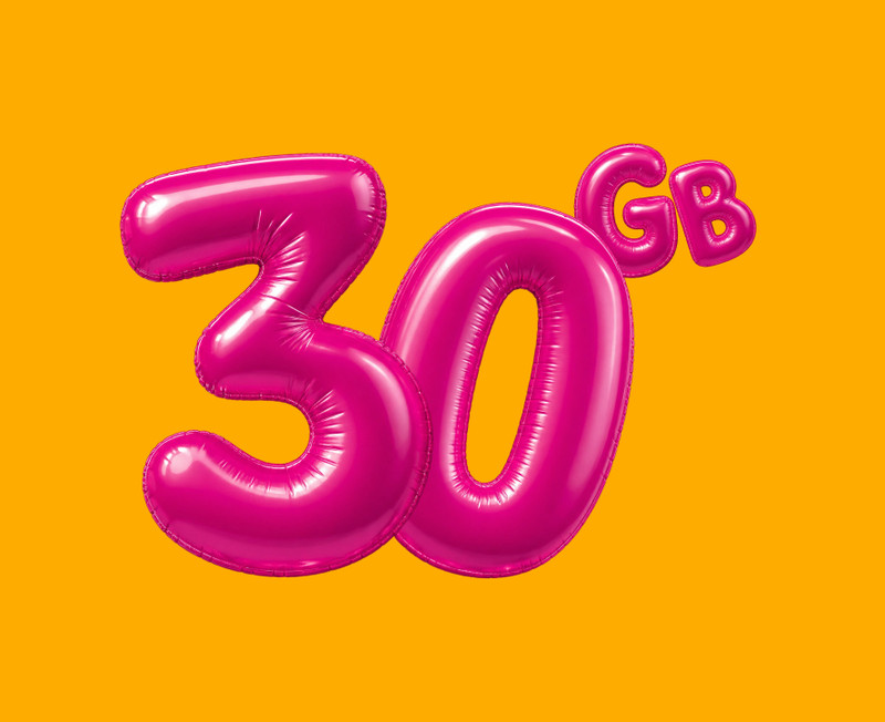 T-Mobile dárky - zmrzlina Magnum + 30 GB dat