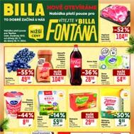 Billa - Fontána, Teplice