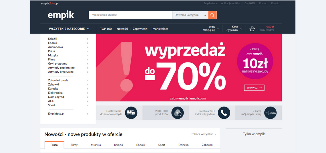 Empik online