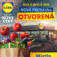 Lidl - Nová predajňa v Martine