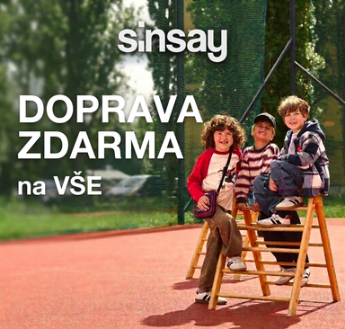 Sinsay - Doprava zdarma na vše