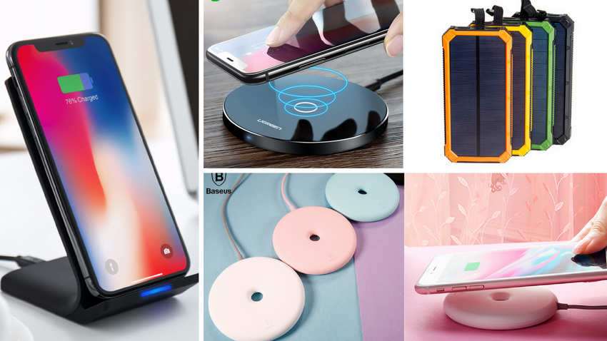 5 tipů na nejlepší nabíječky na mobil z AliExpress