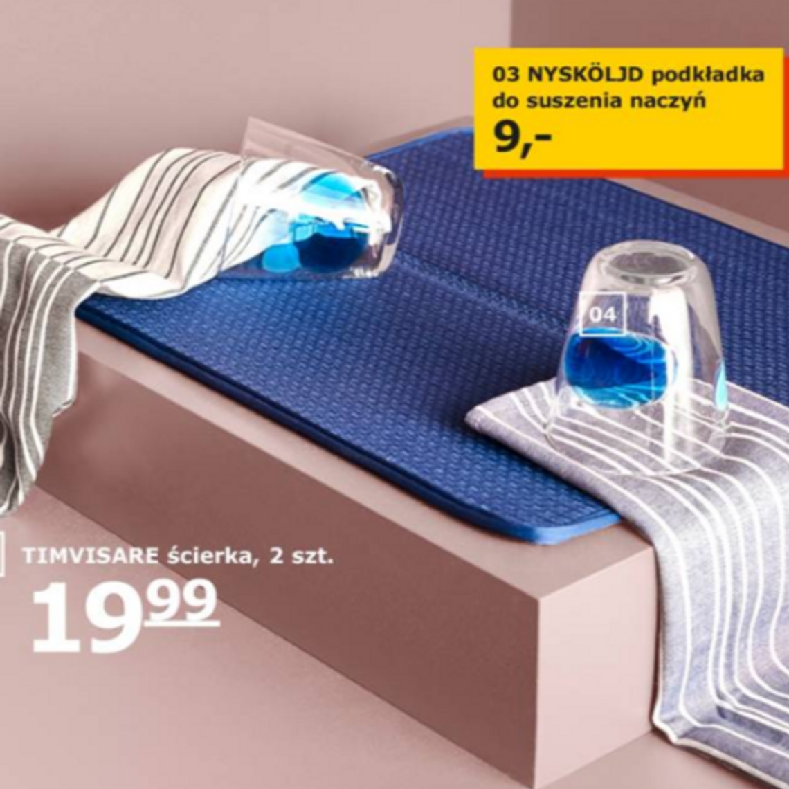 Ikea katalog - podkładka