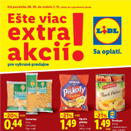 Lidl - Ešte viac extra akcií
