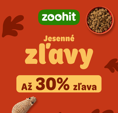 Zoohit - Jesenné zľavy až 30 %