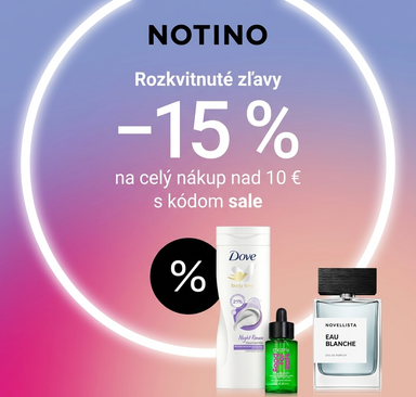 Notino - Rozkvitnuté zľavy