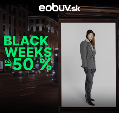 Eobuv - Black Weeks do -50 %