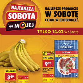 Biedronka - Najtansza sobota