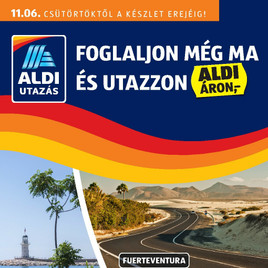 Aldi - Utazás katalógus