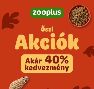 Zooplus - Őszi akciók, akár 40% kedvezmény