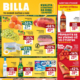 Billa - Malý leták
