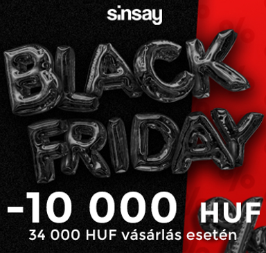 Sinsay - 10 000 HUF kedvezmény