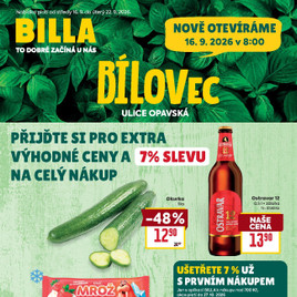 Billa - Bílovec