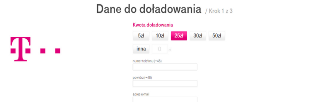 t-mobile doładowania