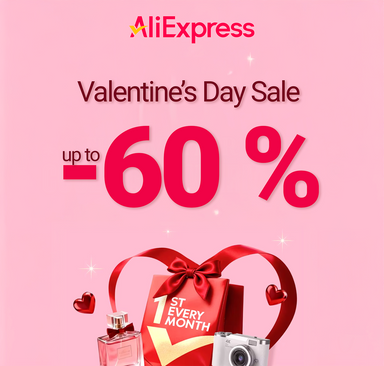 AliExpress – Valentinovske ponude