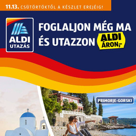 Aldi - Utazás katalógus