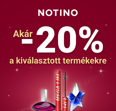 Notino - Akár -20% a kiválasztott termékekre