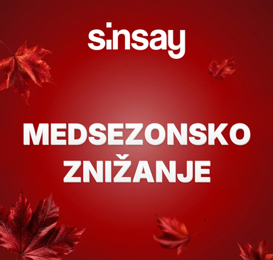 Sinsay - Medsezonsko znižanje