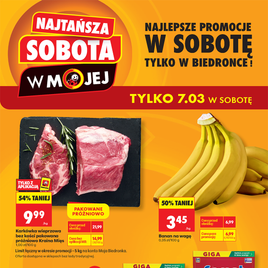 Biedronka - Najtańsza sobota