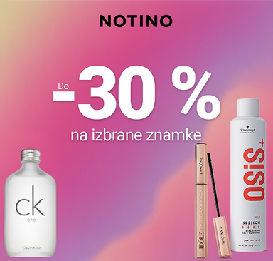 Notino - Popust do 30 % na izbrane znamke