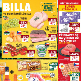 Billa - Malý leták
