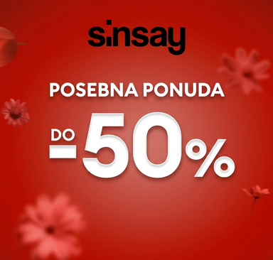 Sinsay - Posebna ponuda do -50 %