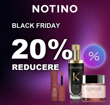 Notino - Black Friday 20% reducere la cosmetice
