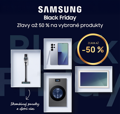 Samsung - Black Friday zľavy až 50 %