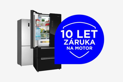 Concept LA7691bc americká lednice s výrobníkem ledu