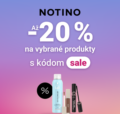 Notino - Až -20 % na vybrané produkty