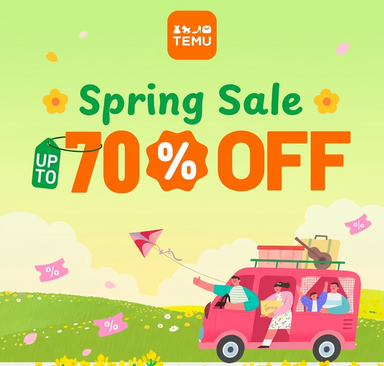 TEMU - Spring sale