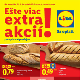 Lidl - Ešte viac extra akcií