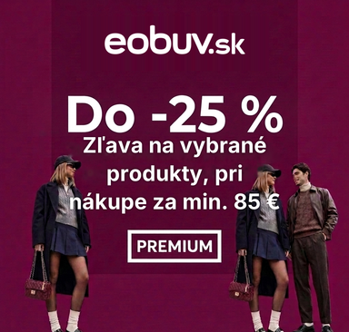 Eobuv.sk - Prémiové štýly do -25 %