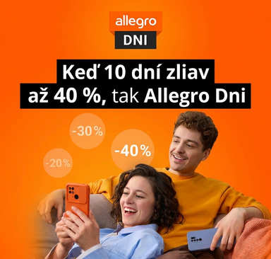Allegro Dni - Zľavy až 40 %