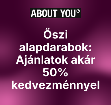 About you - Őszi alapdarabok, akár 50% kedvezmény