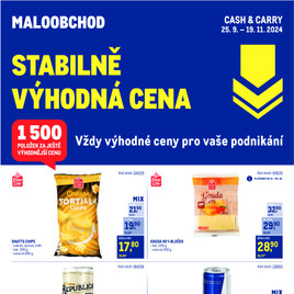 Makro - Stabilně výhodná cena - maloobchod