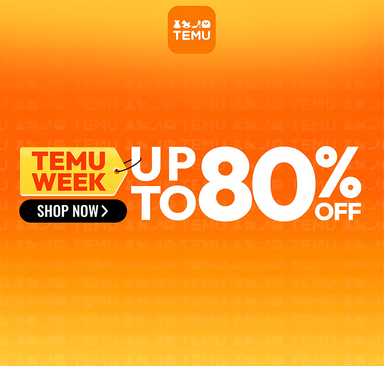TEMU - Mega popusti do 80 %