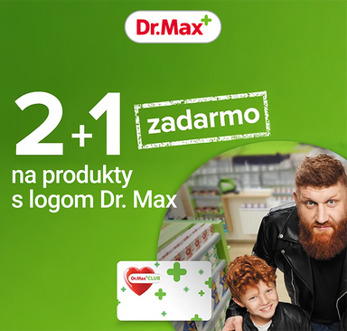 Dr.Max - 2+1 zadarmo na Dr.Max produkty