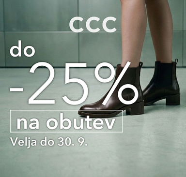 CCC - Do -25% na obutev