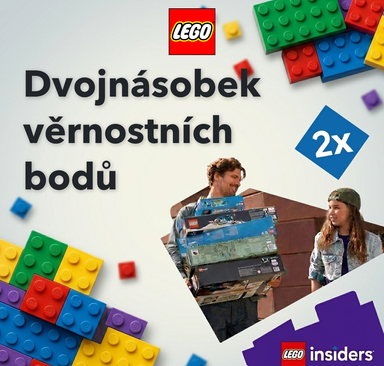 LEGO - Dvojnásobek věrnostních bodů