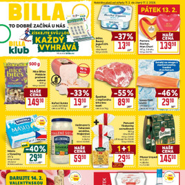 Billa - Malý leták