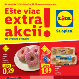 Lidl - Ešte viac extra akcií