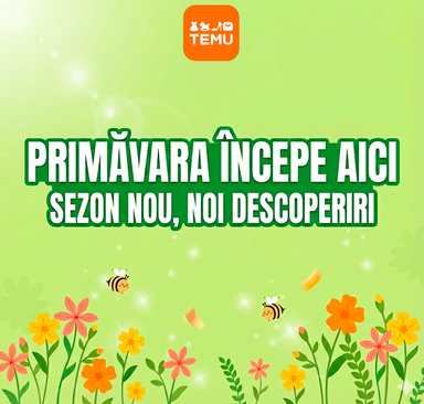 TEMU - Oferte de primăvară