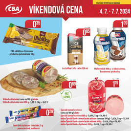 CBA - Víkendová cena