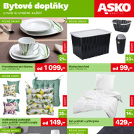 ASKO NÁBYTEK - Bytové doplňky za skvělé ceny