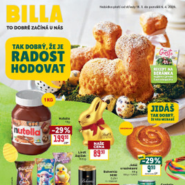 Billa - Velikonoce