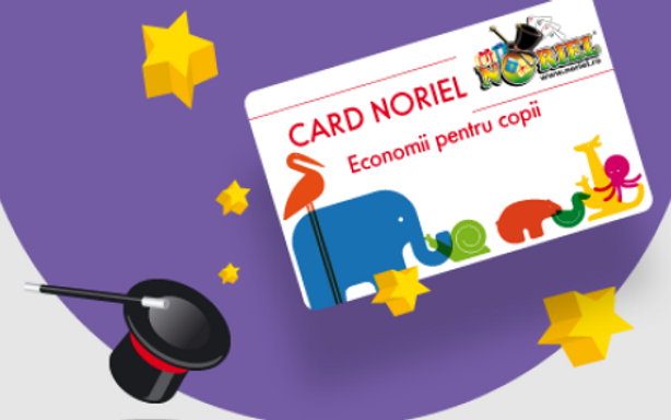 Card fidelitate Noriel - Economii pentru copii